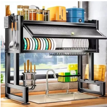 ESCURRIDOR DE LOZA CON TAPA 65CM